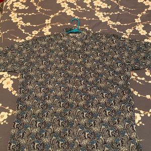Impact paisley floral shirt